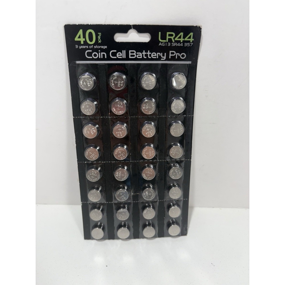 High Capacity L1154F LR44 Batteries 36 Pack, AG13 357 303 SR44 A76 Premium Alkal